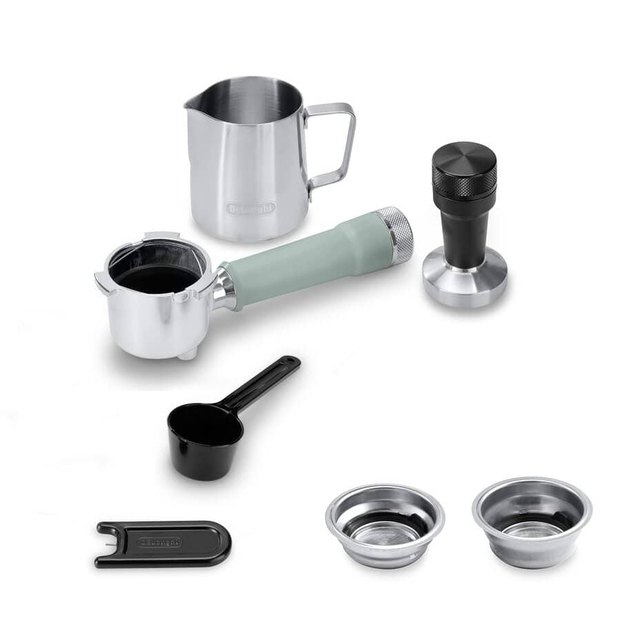 DeLonghi Dedica Duo EC890.GR Manual Espresso Machine Green — image 7