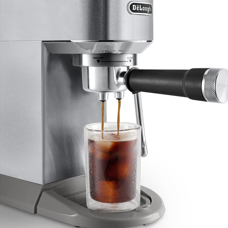 DeLonghi Dedica Duo EC890.M Espresso Machine 15 Bar Silver - View 2