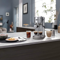 DeLonghi Dedica Duo EC890.M Espresso Machine 15 Bar Silver thumbnail 7