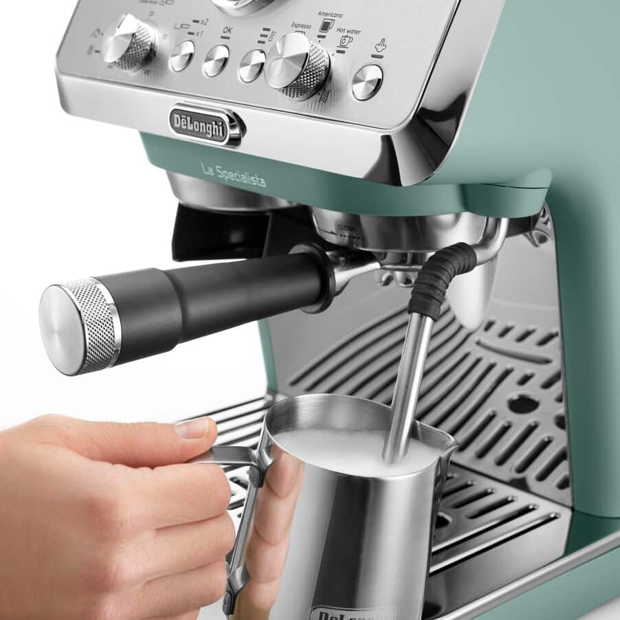 De'Longhi EC9155.GR La Specialista Arte Coffee Machine Green - View 3