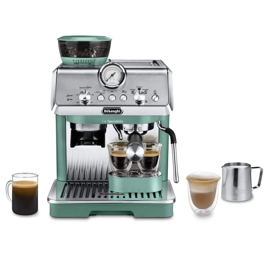 De'Longhi EC9155.GR La Specialista Arte Coffee Machine Green
