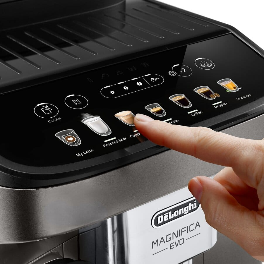 DeLonghi Magnifica Evo ECAM290.83.TB Bean to Cup Coffee Machine Titanium Black — image 3