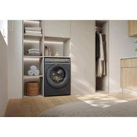 Haier HW100-B14367GUUK X7 Series Washing Machine 10kg 1400rpm Graphite thumbnail 10