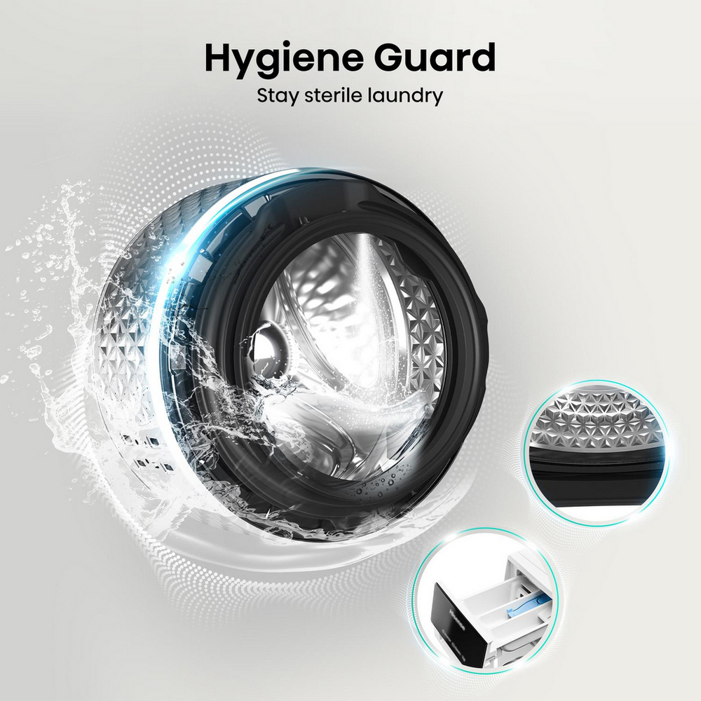 Hisense 3S Series WF3S1043BW3 Washing Machine 10.5kg White — image 7