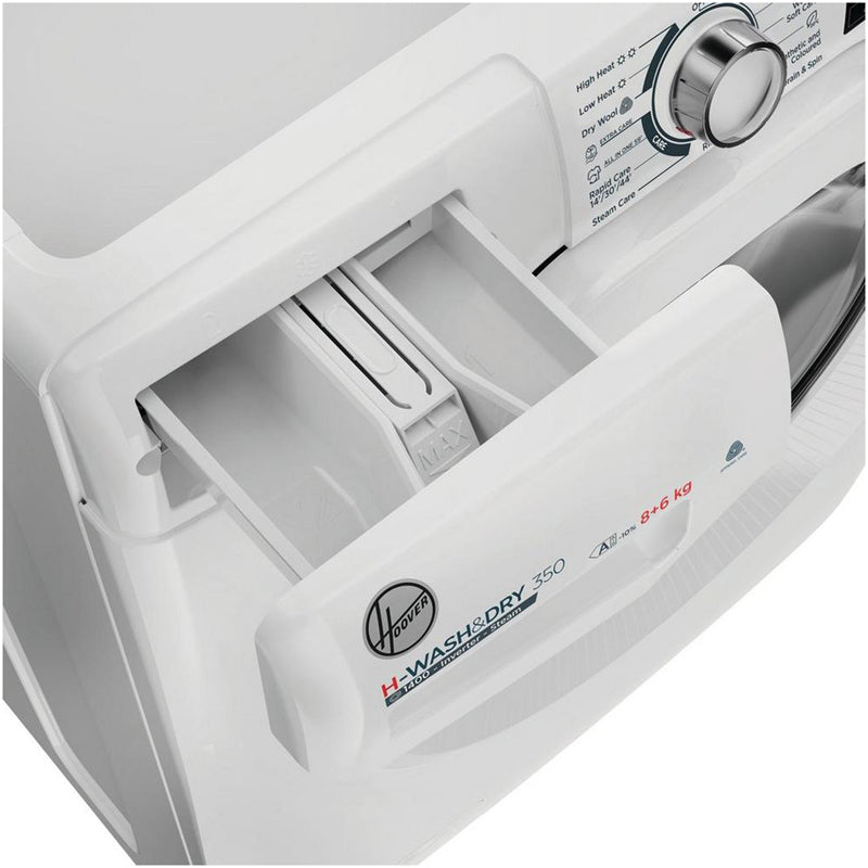 Hoover H3DPS4866TAM6 Washer Dryer 8kg/6kg 1400rpm White — image 8