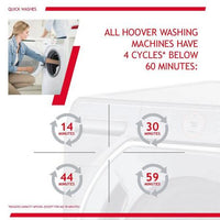 Hoover H3W58TE Washing Machine 8kg White thumbnail 3