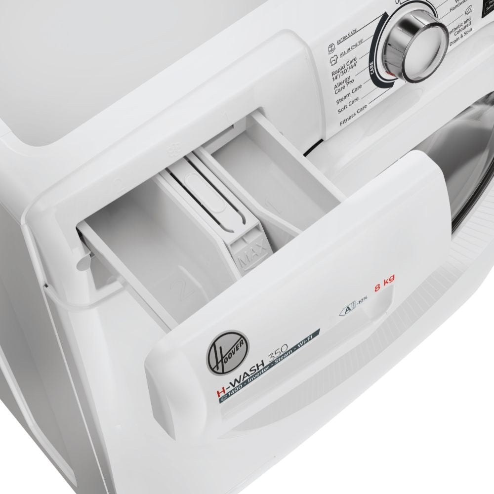 Hoover H-WASH 350 H3WPS486TAM6-80 Washing Machine 8kg 1400rpm White — image 7