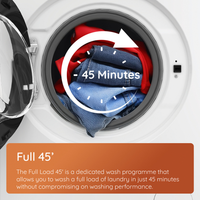 Hotpoint HBWH93CAREUK Washing Machine 9kg White thumbnail 3