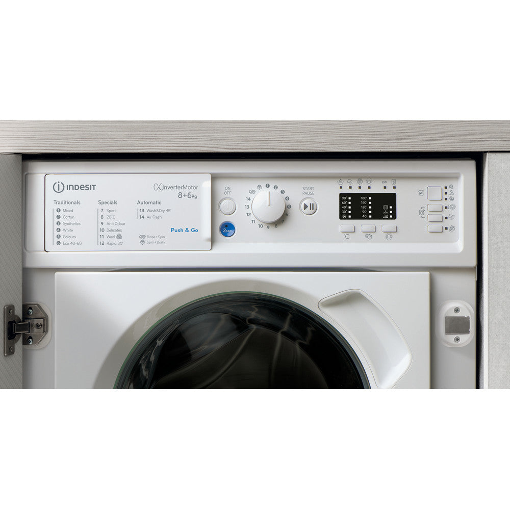 Indesit BIWDIL861485 Washer Dryer 8kg/6kg White — image 7