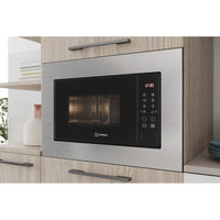 Indesit MWI120GX Built-In Microwave 20L 800W Stainless Steel thumbnail 2