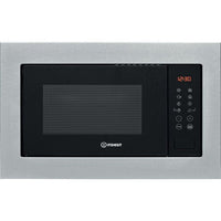 Indesit MWI125GX Built-In Microwave Oven 25L Stainless Steel thumbnail 1