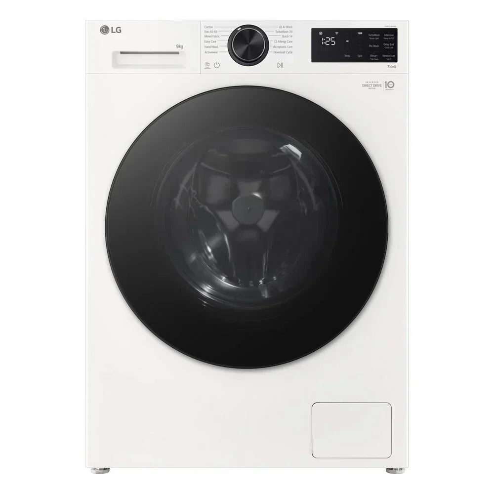 LG F2X50S9TWB VX50 Washing Machine 9kg 1200rpm White