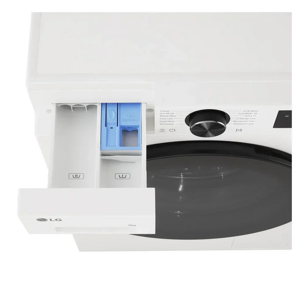 LG F2X50S9TWB VX50 Washing Machine 9kg 1200rpm White — image 5