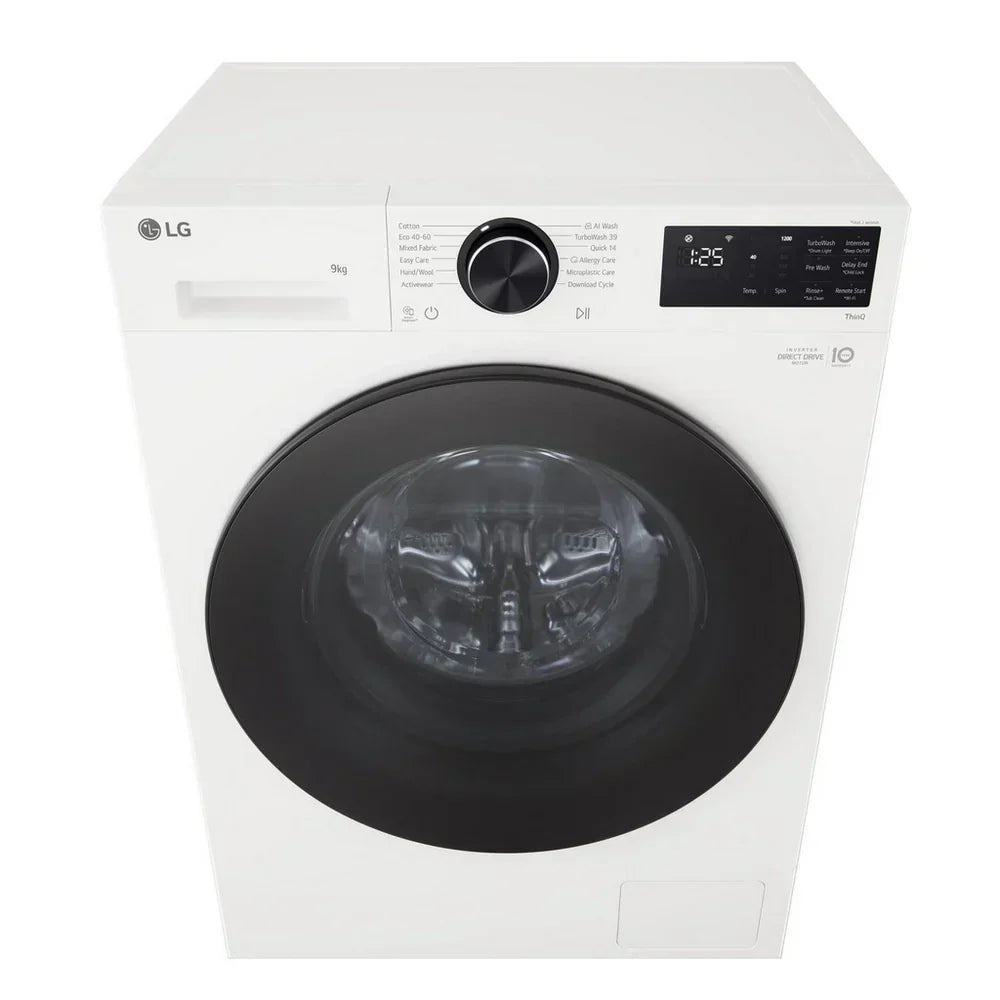 LG F2X50S9TWB VX50 Washing Machine 9kg 1200rpm White — image 4