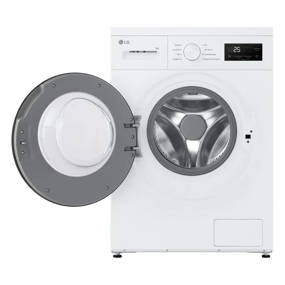 LG F4A10S8NWK Washing Machine 8kg 1400rpm White — image 2