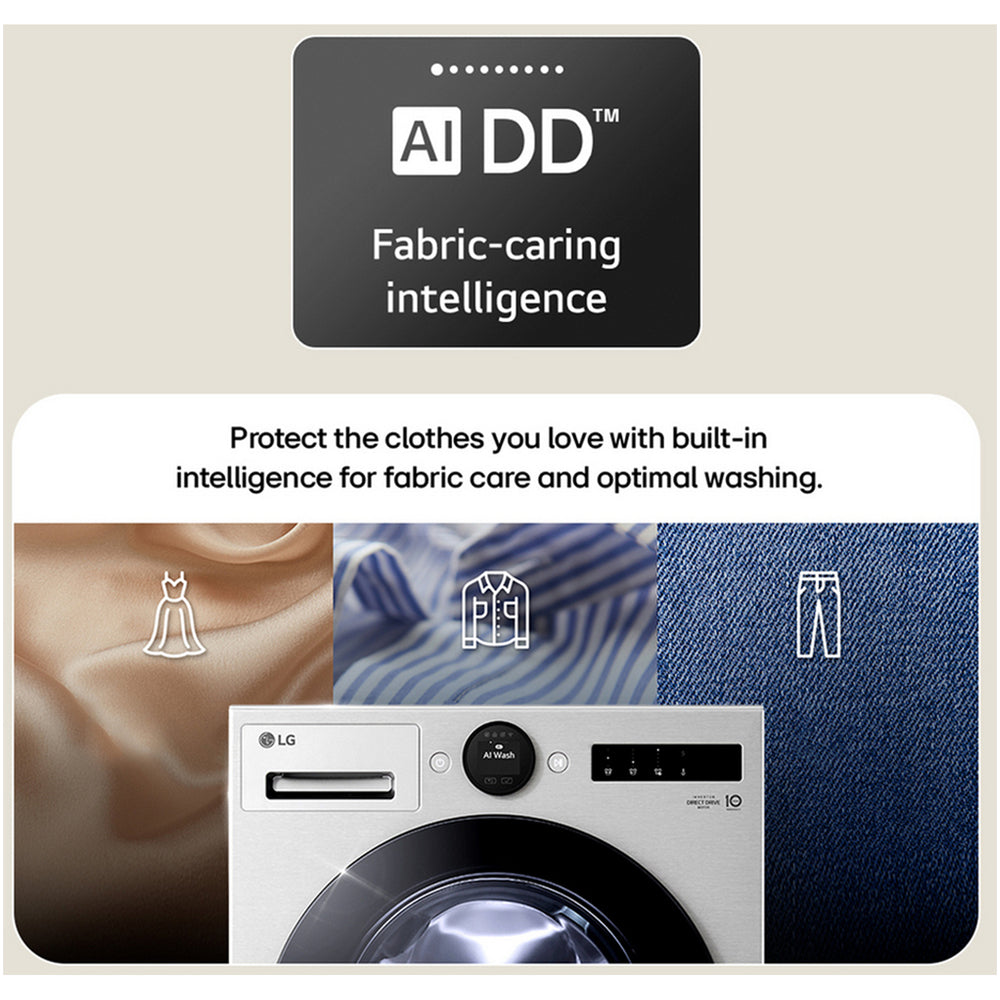 LG F4X7009TWB Washing Machine 9kg White — image 7