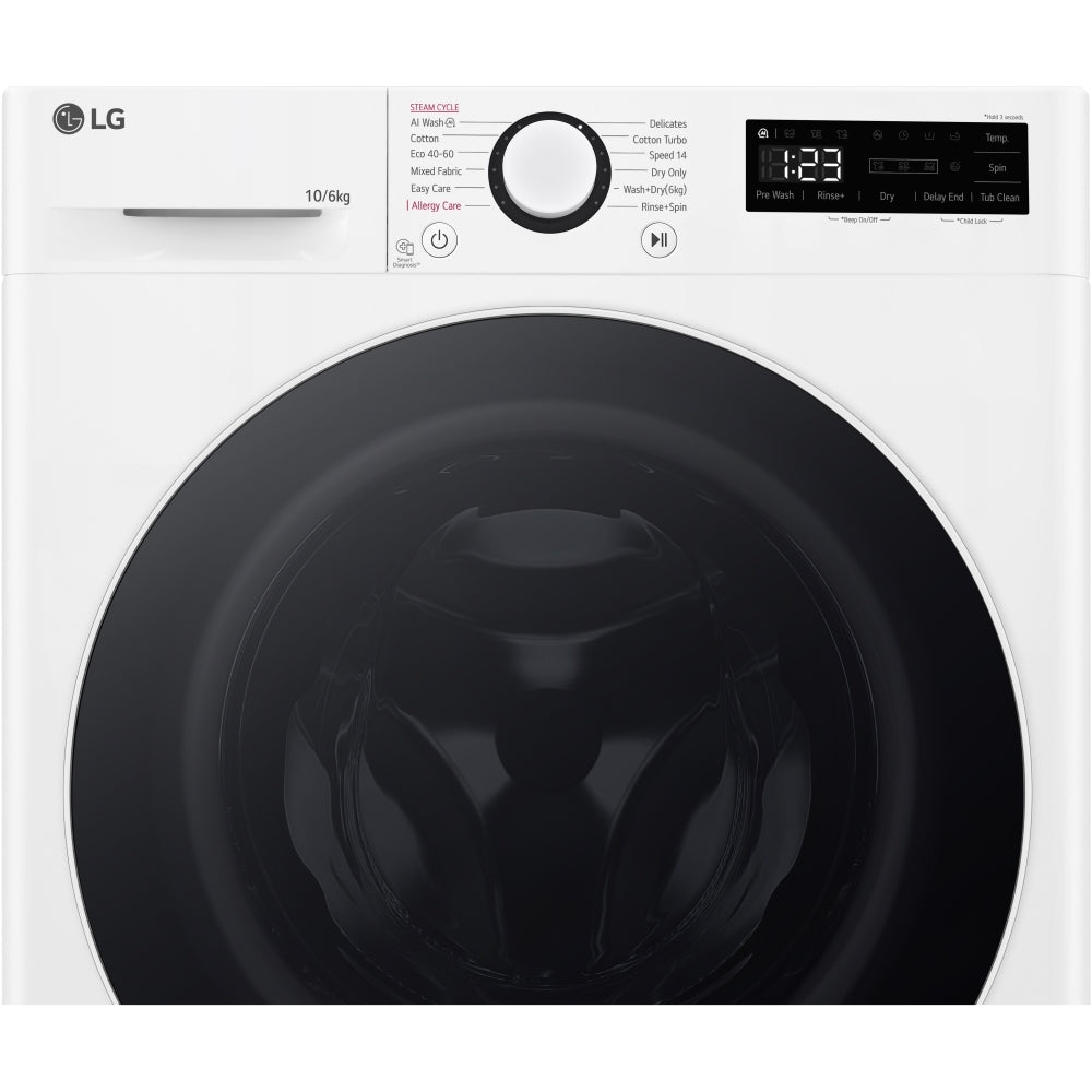 LG FWY606WWLN1 Washer Dryer 10kg/6kg 1400rpm White — image 14