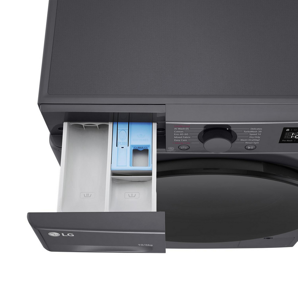 LG FWY706GBTN1 Washer Dryer 10kg/6kg Slate Grey — image 11