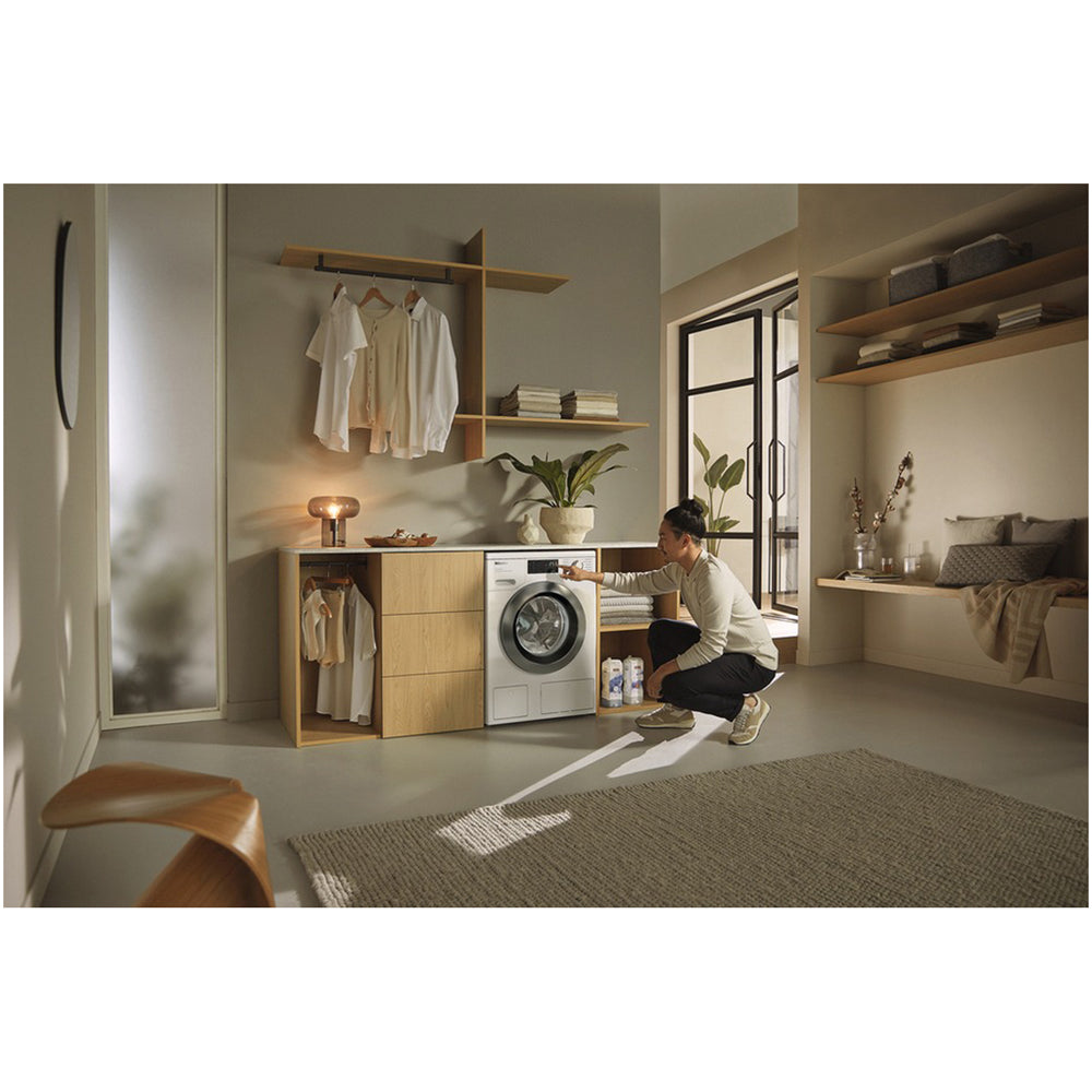Miele WEG885 WCS Washing Machine 9kg Lotus White — image 7