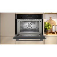 Neff N50 C1AMG84G1B Built-in Microwave Oven 44L Graphite Grey thumbnail 5