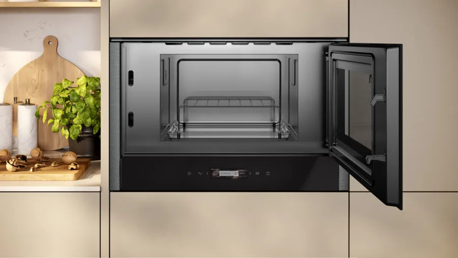 Neff N70 NR4GR31G1B Built-In Microwave Oven with Grill 21L 900W Graphite — image 4