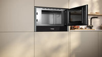 Neff N70 NR4WR21G1B Built-In Microwave Oven 21L 900W Graphite Grey thumbnail 2