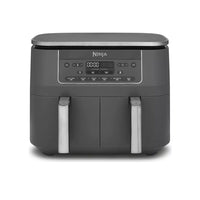Ninja DZ300UK 6 in 1 Dual Zone Air Fryer 7.6L Gun Metal Grey thumbnail 1