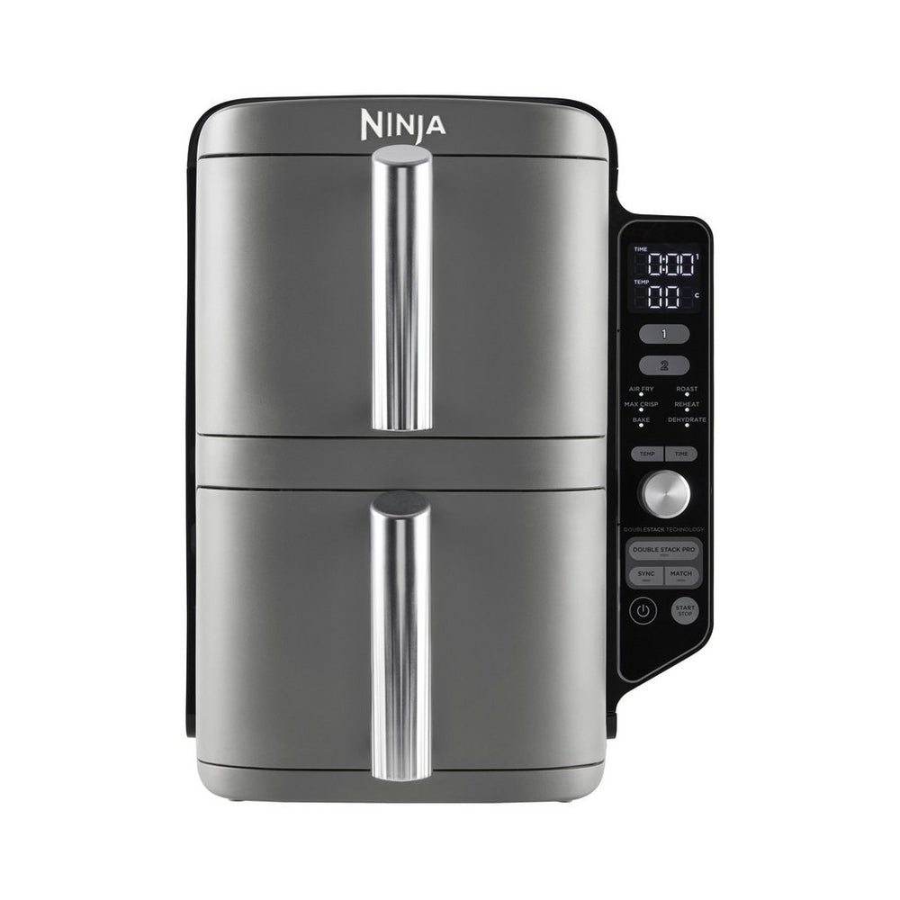 Ninja SL400UK Double Stack XL 2-Drawer Air Fryer 9.5L Grey