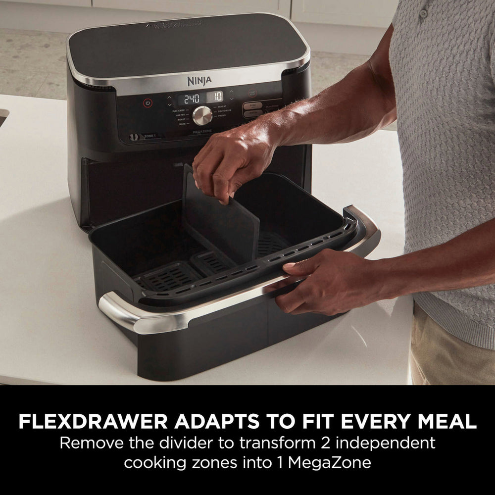 Ninja Foodi FlexDrawer AF500UK Air Fryer 10.4L Black — image 3