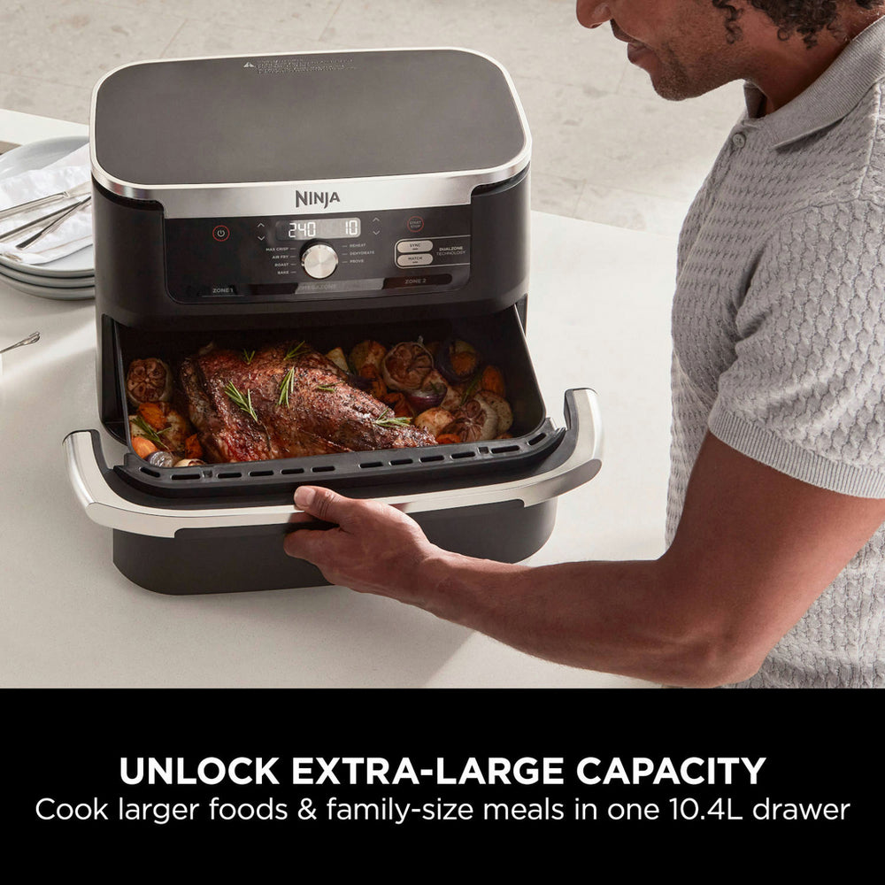 Ninja Foodi FlexDrawer AF500UK Air Fryer 10.4L Black — image 4