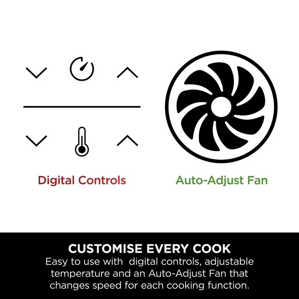 Ninja DZ400UK MAX Dual Zone Air Fryer 9.5L Gunmetal Grey — image 6