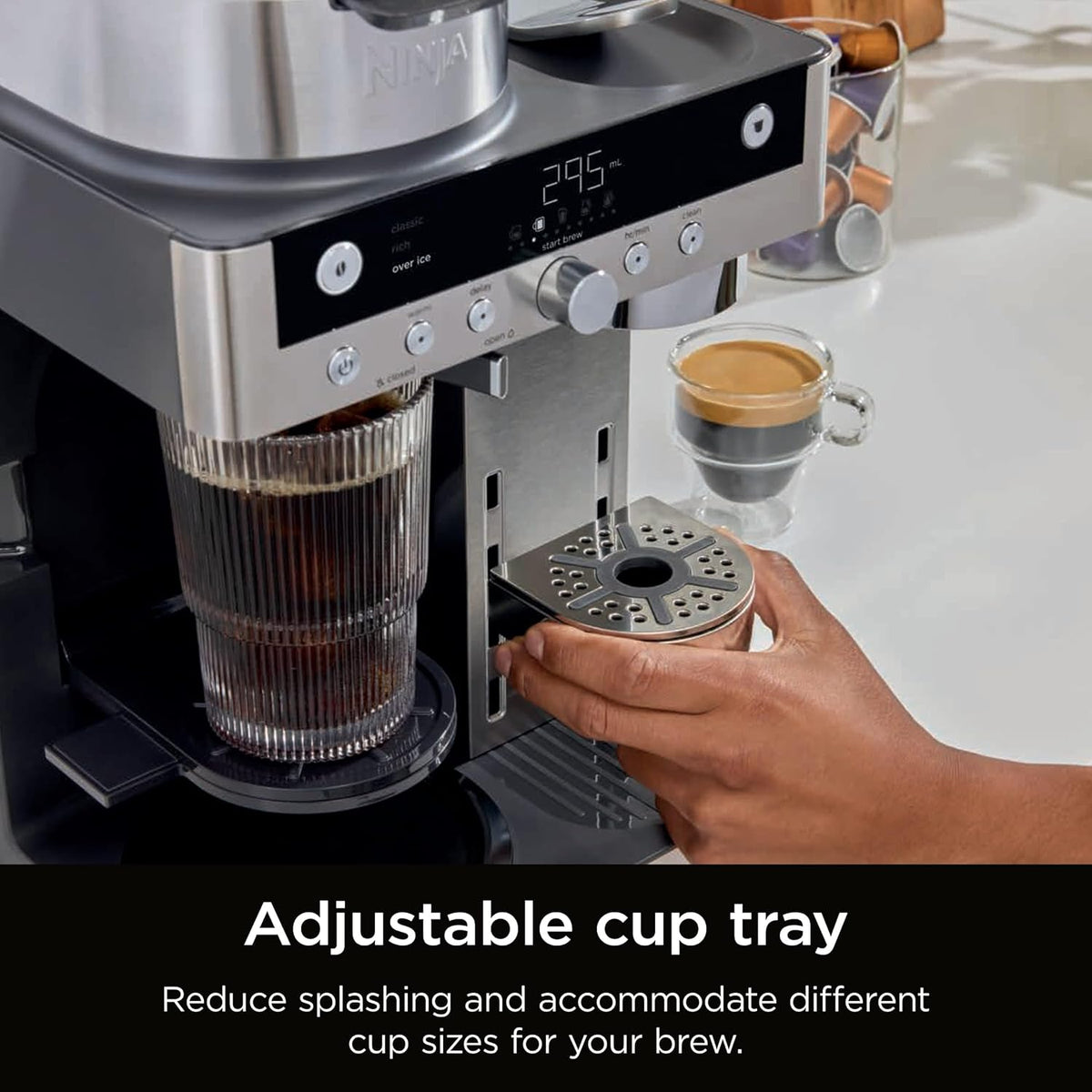 Ninja CFN802UK Prestige Dualbrew Coffee Machine 1.8L Black - View 4