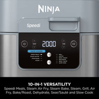 Ninja Speedi ON400UK Rapid Cooker & Air Fryer 5.7L Grey thumbnail 5