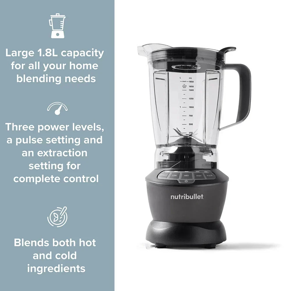 Nutribullet 02147 Blender Combo 1200W 1.8L Dark Grey — image 2
