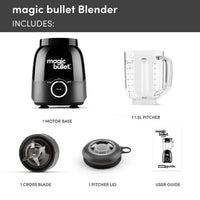 Nutribullet Magic Bullet 02643 Jug Blender 1.5L 600W Black thumbnail 4