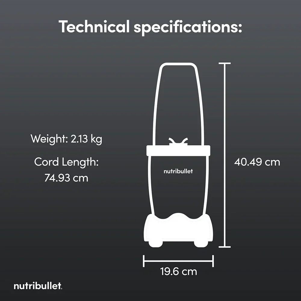Nutribullet 2778 McLaren F1 Team Edition Portable Blender 100W Papaya — image 9