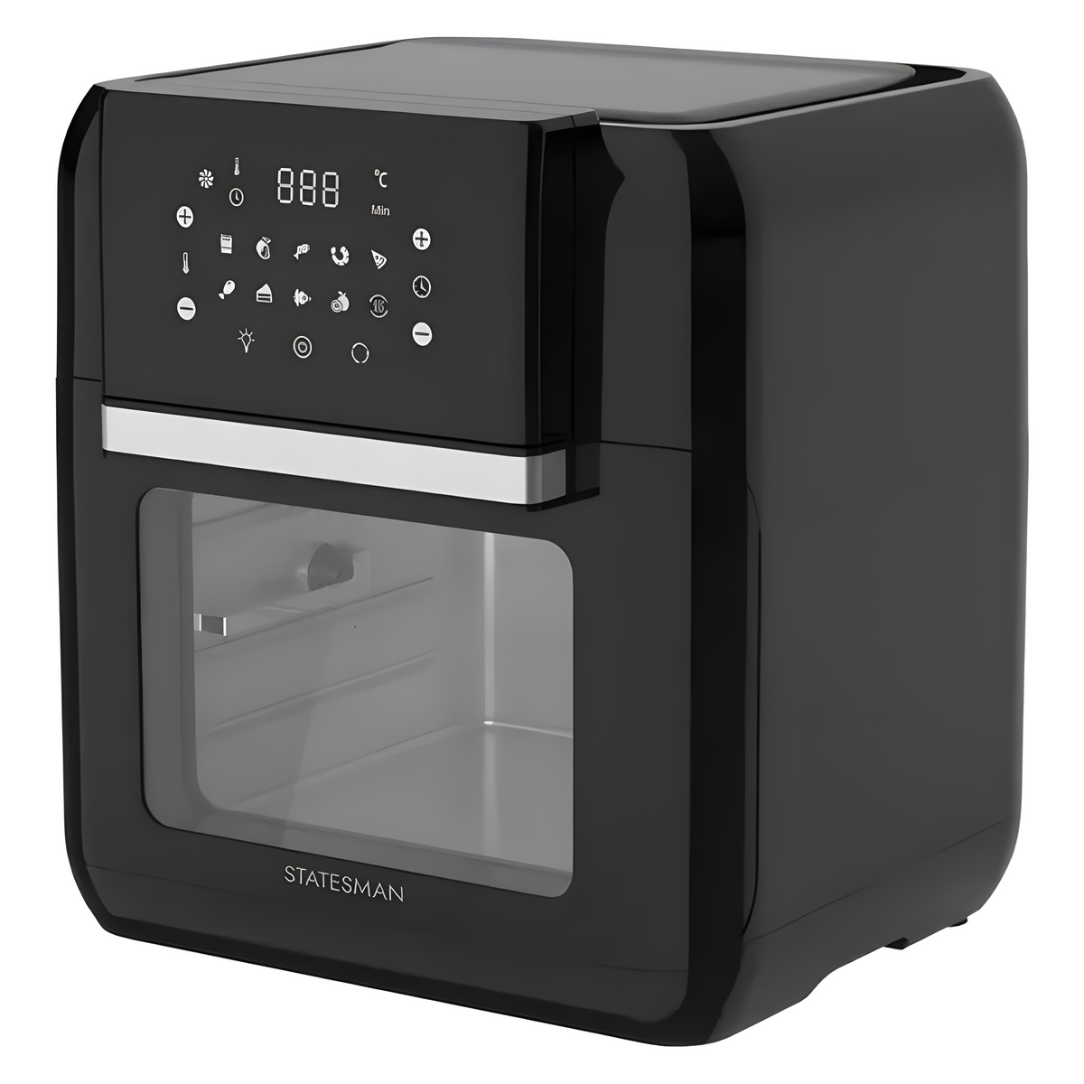 Statesman SKAO11015BK Air Fryer Oven 11L 1500W Black - View 2