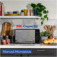 Russell Hobbs RHM2047B Solo Microwave 23L 800W Silver thumbnail 5