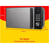 Russell Hobbs RHM2346B Combination Microwave 23L Black thumbnail 4