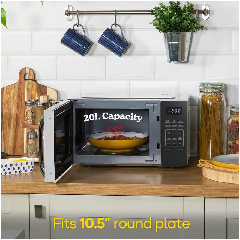 Russell Hobbs RHMT2045S Digital Microwave 800W 20L Silver — image 5