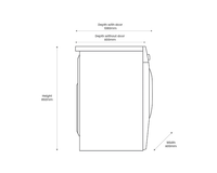Samsung WW90DG6U85LEU1 Series 6 Washing Machine 9kg 1400rpm White thumbnail 11