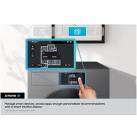 Samsung Series 9 DV90F09F4SU1 Heat Pump Tumble Dryer 9kg Dark Steel thumbnail 6