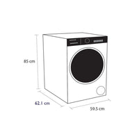 Schönhaus TDSHF018A3W Heat Pump Tumble Dryer 8kg White thumbnail 2