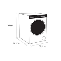 Schonhaus WMSF011014AW Washing Machine 10kg 1400rpm White thumbnail 8