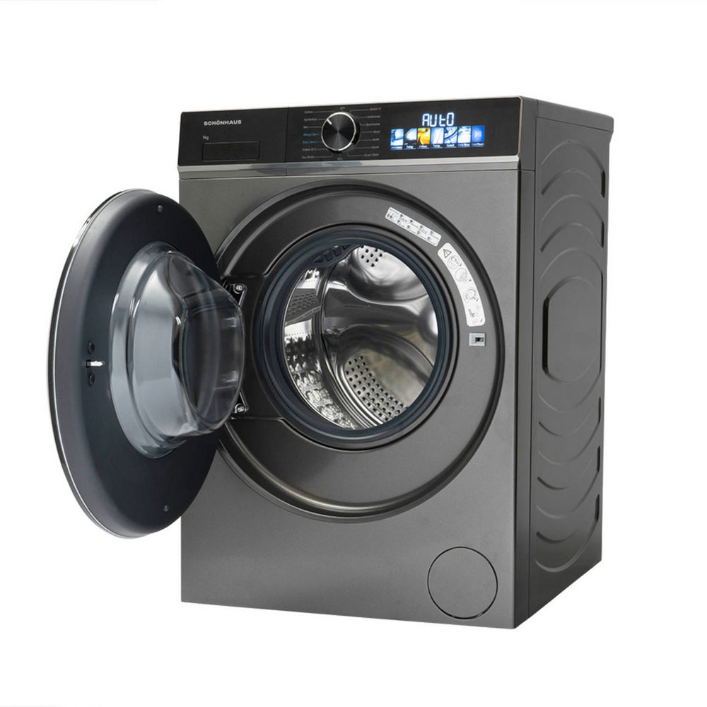 Schonhaus WMSF01914AG Washing Machine 9kg 1400rpm Graphite - View 2