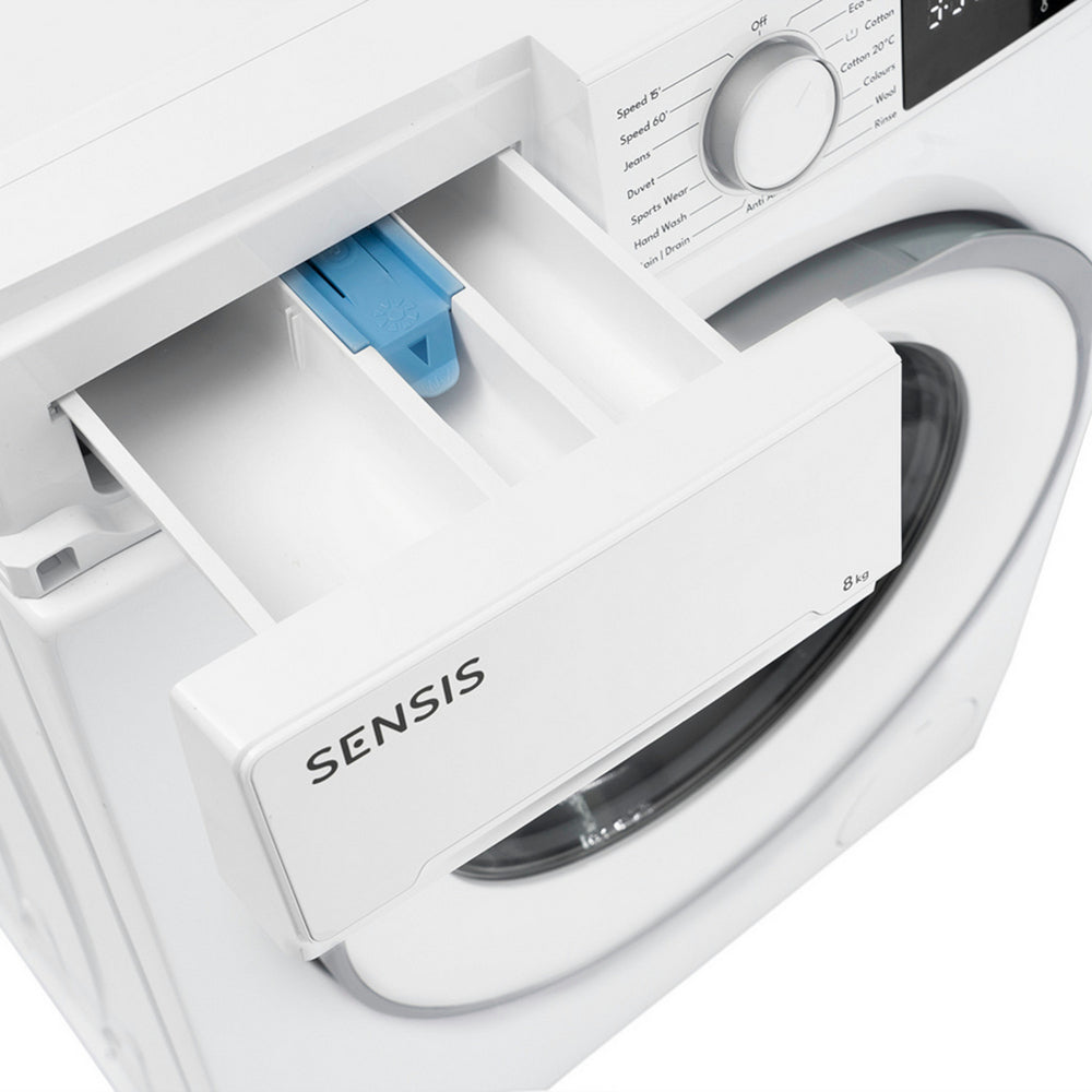 Sensis WMF01814AW Washing Machine 8kg 1400rpm White - View 4