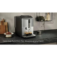 Siemens TF303G07 EQ300 Bean to Cup Coffee Machine Inox Silver Metallic thumbnail 9