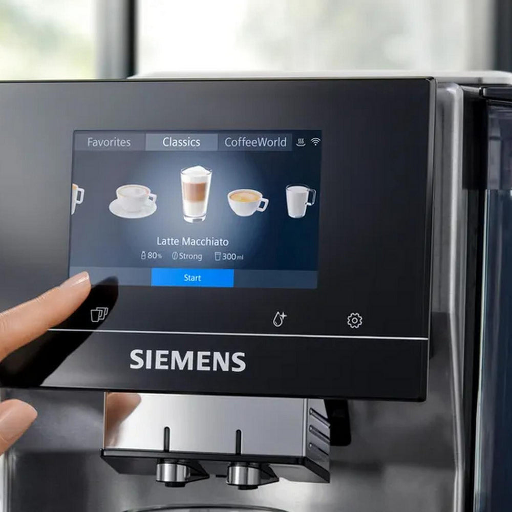 Siemens EQ700 TQ717GB3 Bean to Cup Coffee Machine Stainless Steel - View 2
