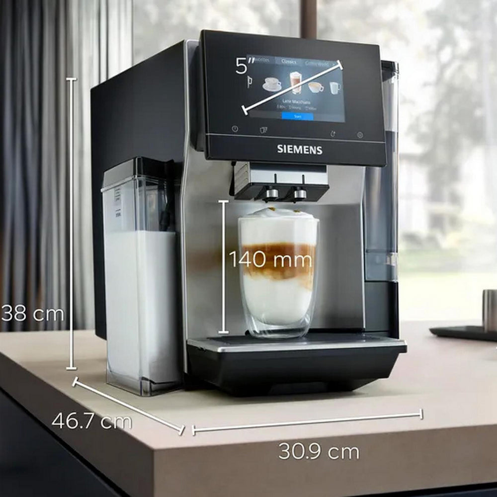 Siemens EQ700 TQ717GB3 Bean to Cup Coffee Machine Stainless Steel — image 4