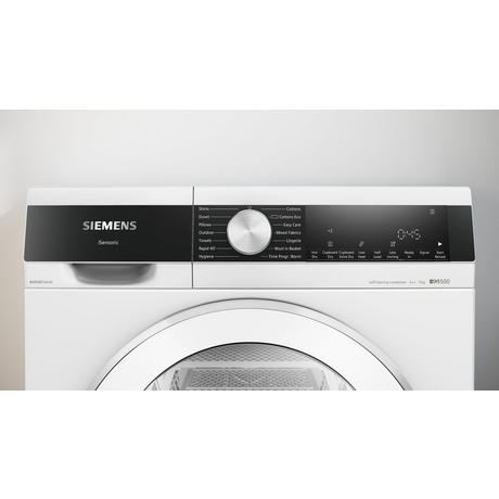 Siemens WQ45G2D2GB iQ500 Heat Pump Tumble Dryer 9kg White — image 2